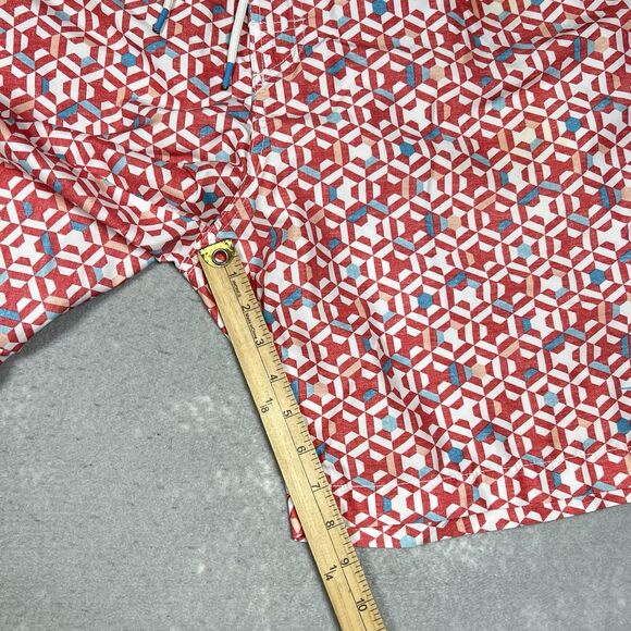 Tommy Bahama Board Shorts Swim Trunks Men’s 2XL Live The Island Life Geo Print - Picture 6 of 12